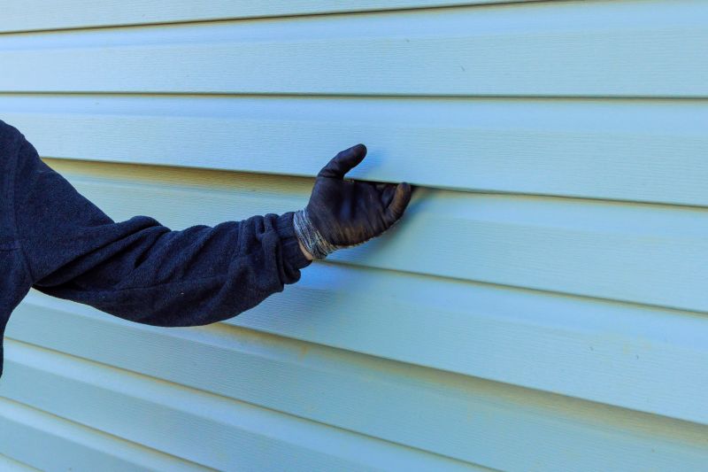 Close-up of Vinyl Siding